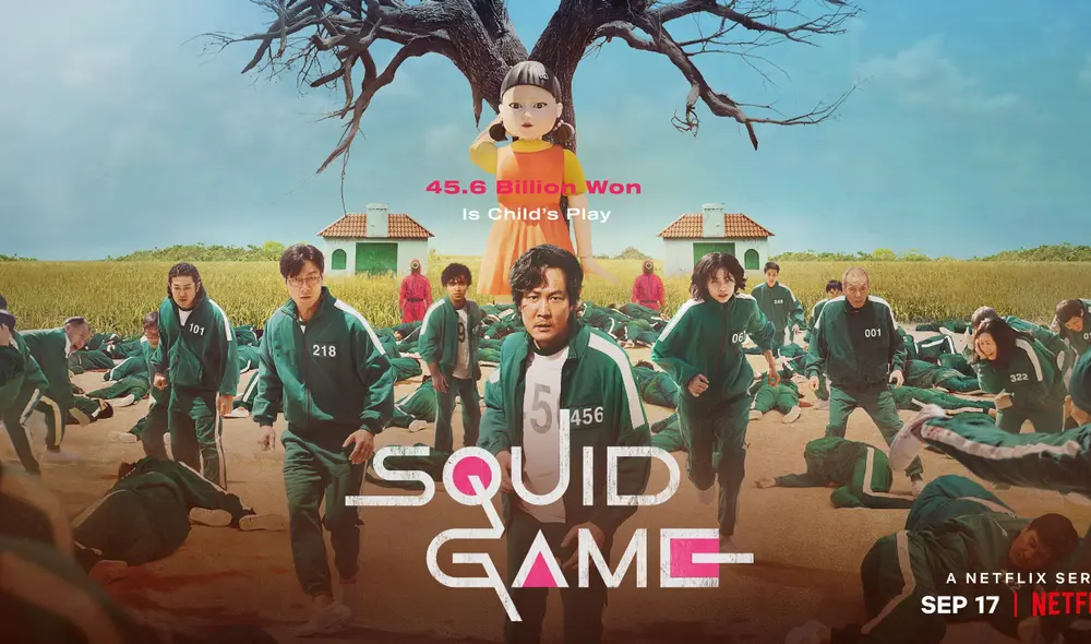 El juego del calamar se estrenó el 17 de septiembre y desde entonces es tendencia. Foto: Netflix