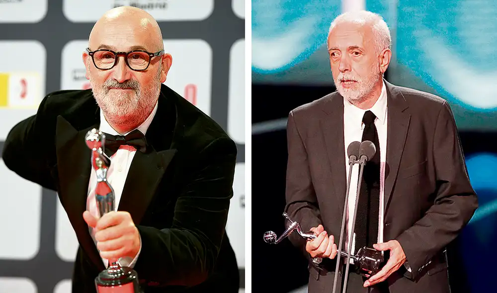 Mejor actor y mejor dirección. Javier Cámara y Trueba por El olvido que seremos. Foto: composición LR Mejor actor y mejor dirección. Javier Cámara y Trueba por El olvido que seremos. Foto: composición LR