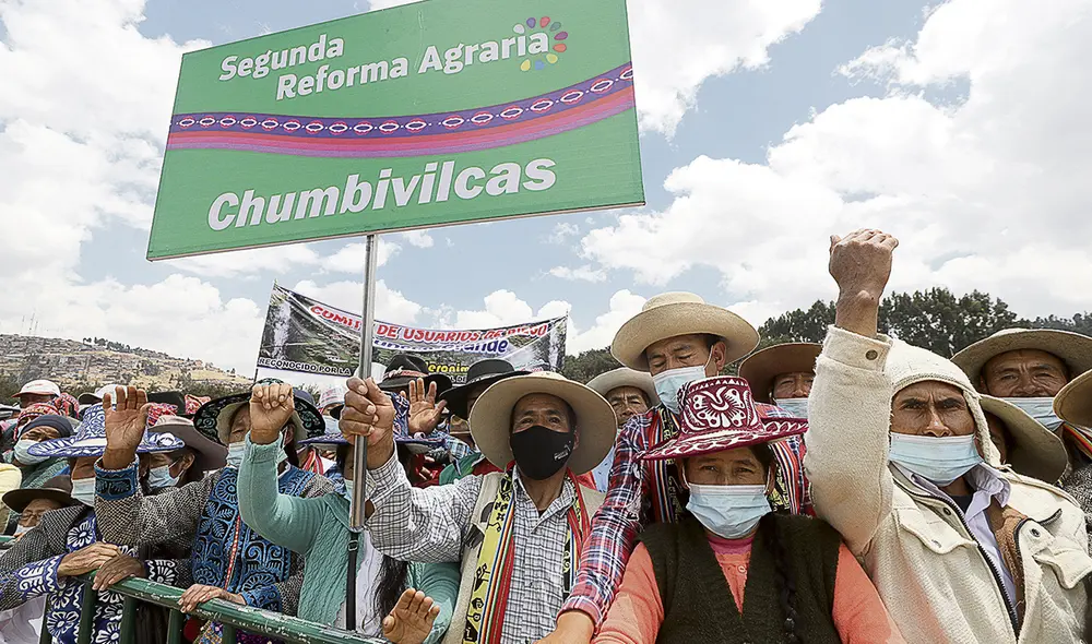 Lanzamiento. Asistieron pequeños productores agrarios. Foto: Sepres