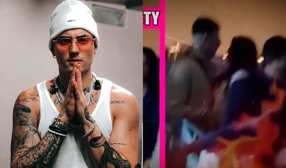 Amor y fuego adelantó imágenes de Nesty en actitudes cariñosas con joven. Foto: captura/Willax