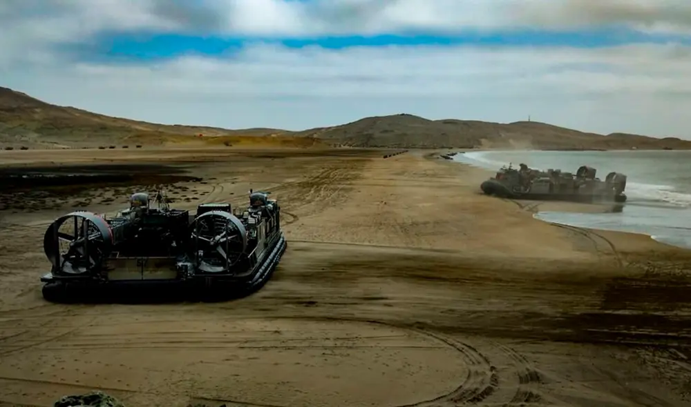 Ejercicio contó con la participación de más de 20 países. Foto: difusión