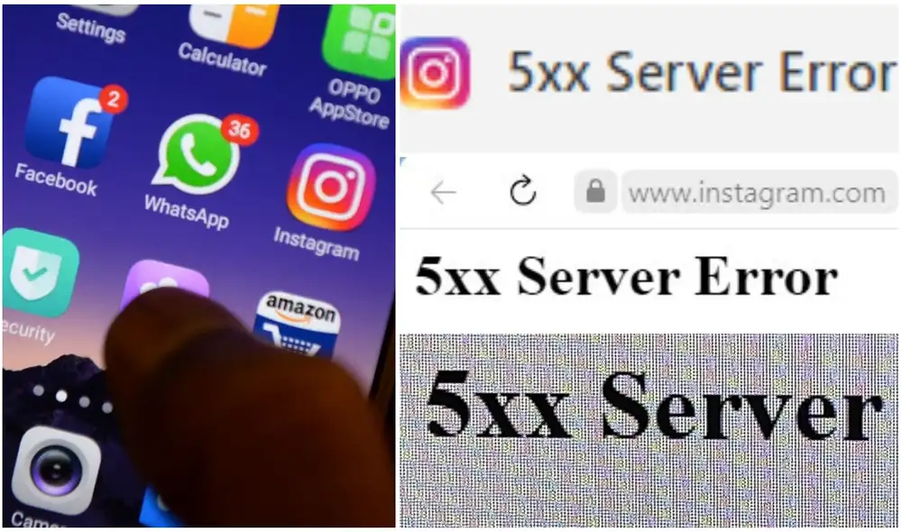Miles de usuarios reportaron que no podían acceder a Instagram hoy desde los buscadores. Foto: composición LR/AFP