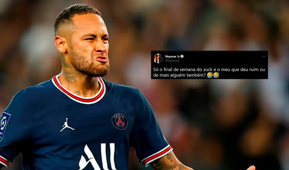 Neymar fue titular en el partido contra Rennes. Foto: EFE/IAN LANGSDON