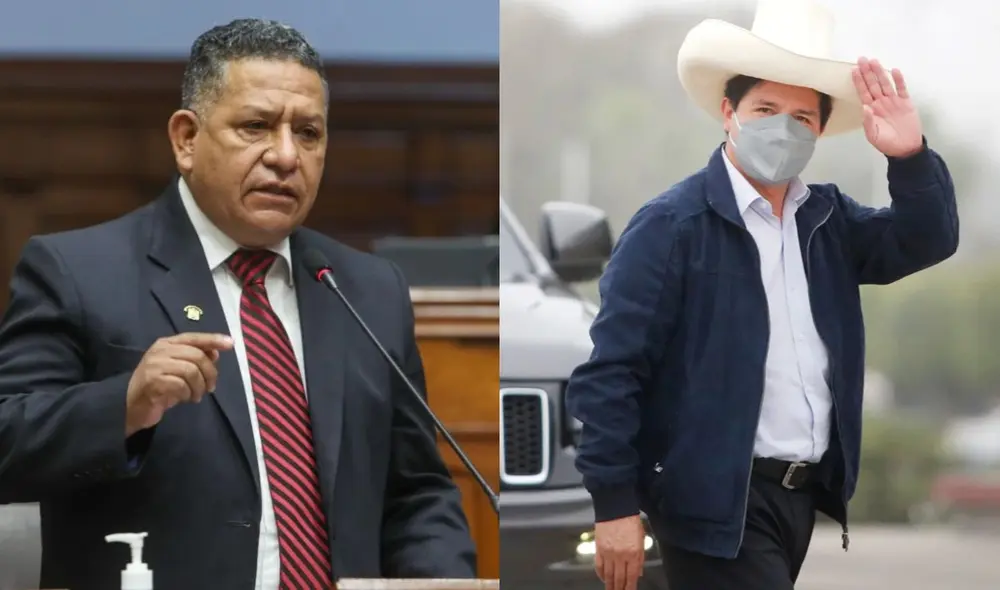 Esdras Medina, presidente de la Comisión de Educación, también es investigado por usurpación agravada. Foto: composición/Congreso/La República