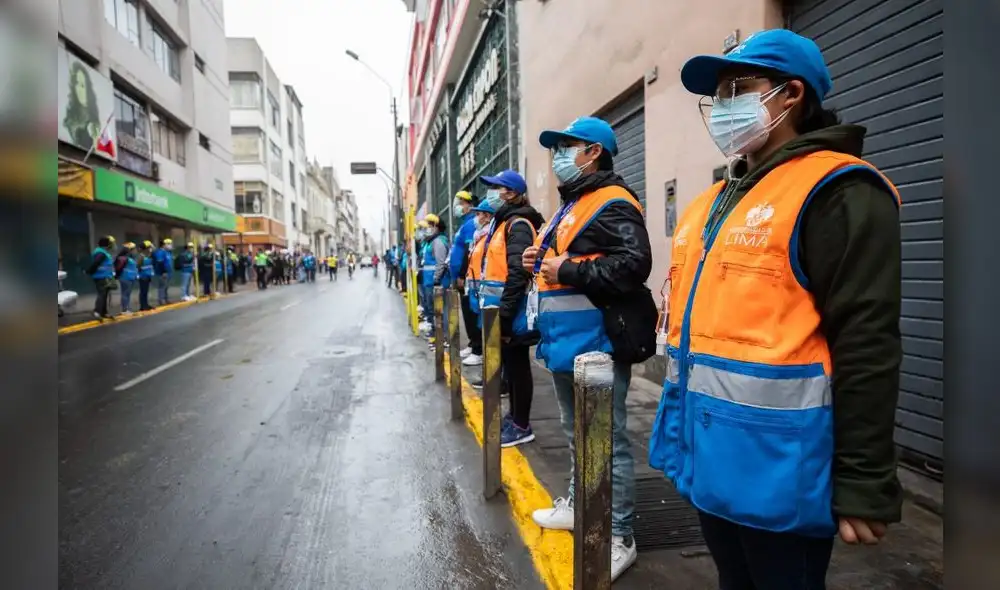 Intervinieron 200 efectivos de la PNP. Foto: MML Intervinieron 200 efectivos de la PNP. Foto: MML
