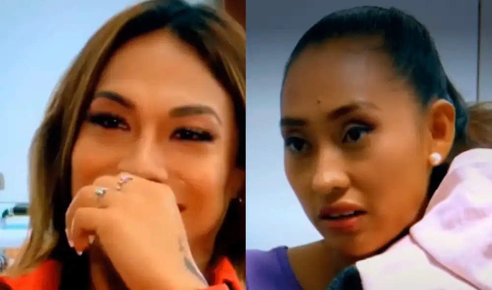 Pamela Gómez se llegó enamorar de Dayanita, pero pasaron los años y se olvidó de ella. Foto: Captura ATV