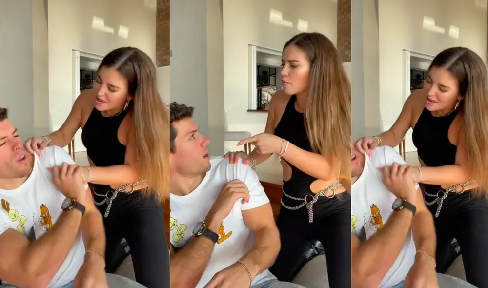 Flavia Laos subió nuevo TikTok con su expareja Patricio Parodi. Foto: Flavia Laos/ TikTok