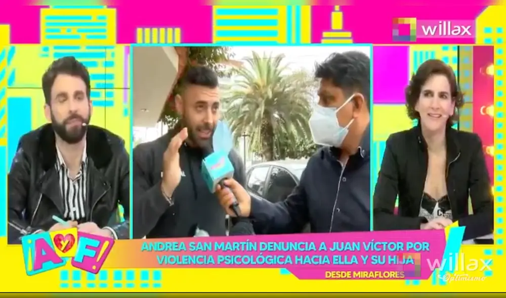 Sebastián Lizarzaburu finalmente declaró sobre la acusación de Juan Víctor Sánchez. Foto: Amor y Fuego