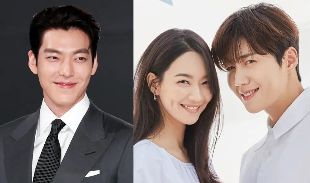 Kim Woo Bin es seguidor del K-drama de su novia Shin Min Ah. Foto: composición