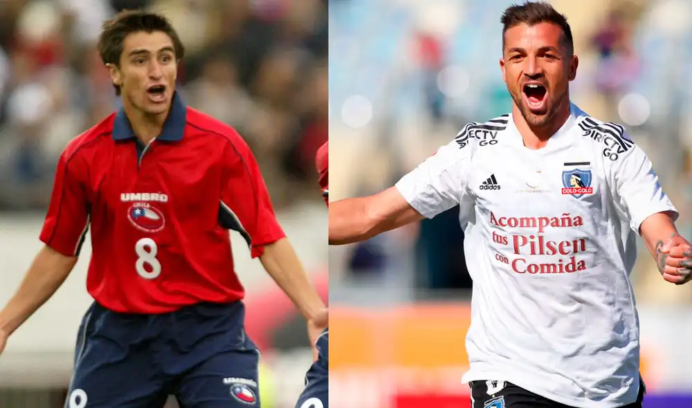 Fernando Martel pudo llevar la '8' en la espalda cuando defendió la camiseta de la selección chilena. Foto: AFP/Colo Colo
