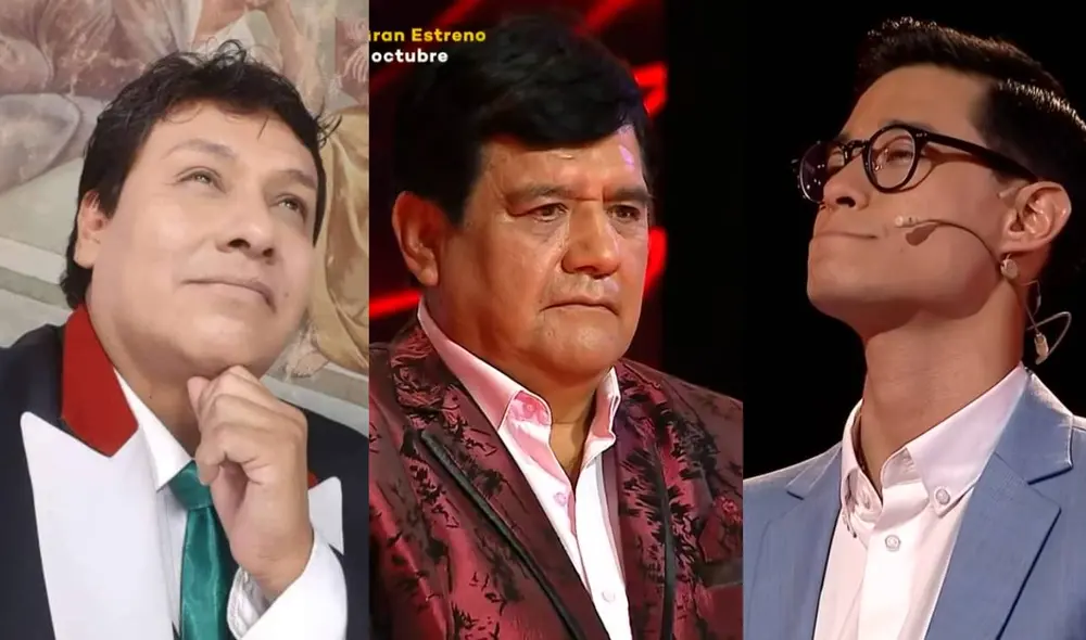 Tony Succar no eligió al padre del imitador de Juan Gabriel como ganador de knockout en La voz senior. Foto: composición Instagram/ captura de Latina