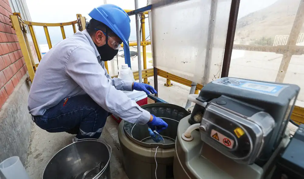 Monitoreo de las aguas se realiza desde marzo en Arequipa y en Lima. Foto: Ministerio de Vivienda Monitoreo de las aguas se realiza desde marzo en Arequipa y en Lima. Foto: Ministerio de Vivienda