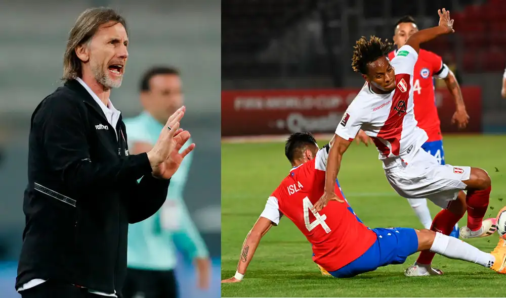 Ricardo Gareca convocó a 30 jugadores para la fecha triple de este mes. Foto: AFP