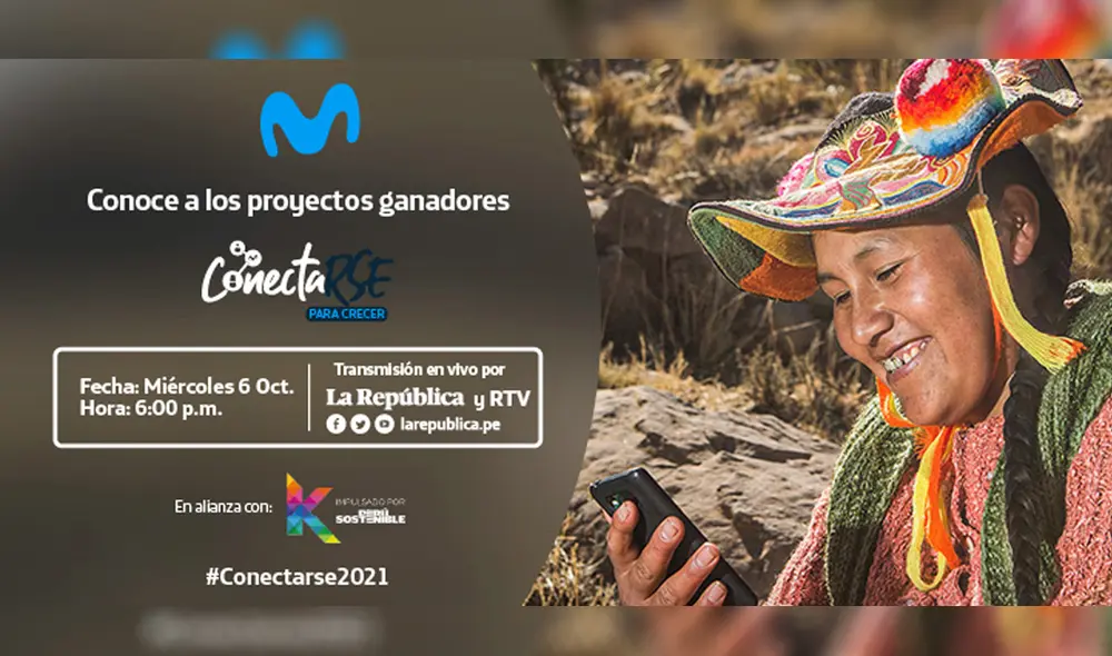 El evento se dará el 6 de octubre a las 6 p. m. Foto: difusión