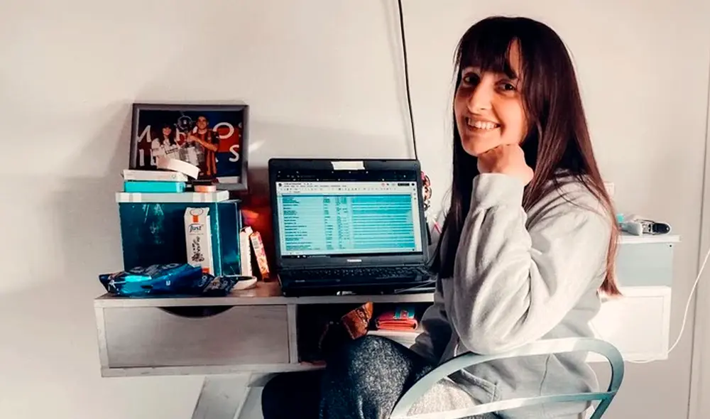 “Tengo una expresión risueña, pero no me estoy matando de risa, es mi semblante, y la verdad yo quiero seguir siendo como soy", indicó la joven. Foto: Clarín “Tengo una expresión risueña, pero no me estoy matando de risa, es mi semblante, y la verdad yo quiero seguir siendo como soy", indicó la joven. Foto: Clarín