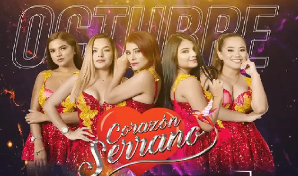 Corazón serrano anuncia sus nuevas presentaciones. Foto: Instagram de Corazón Serrano