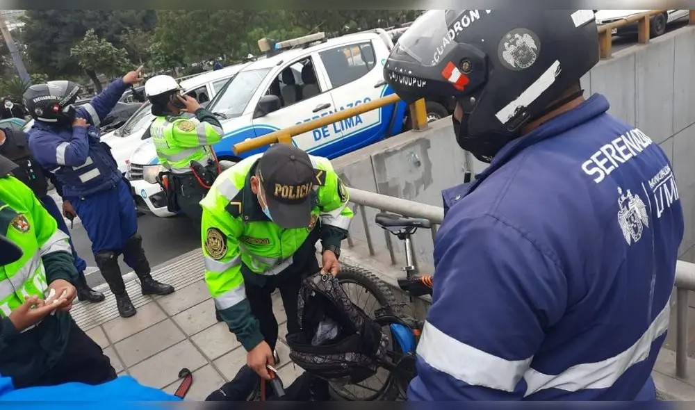 El hecho ocurrió en la cuadra 1 de la Av. Paseo de la República. Foto: MML