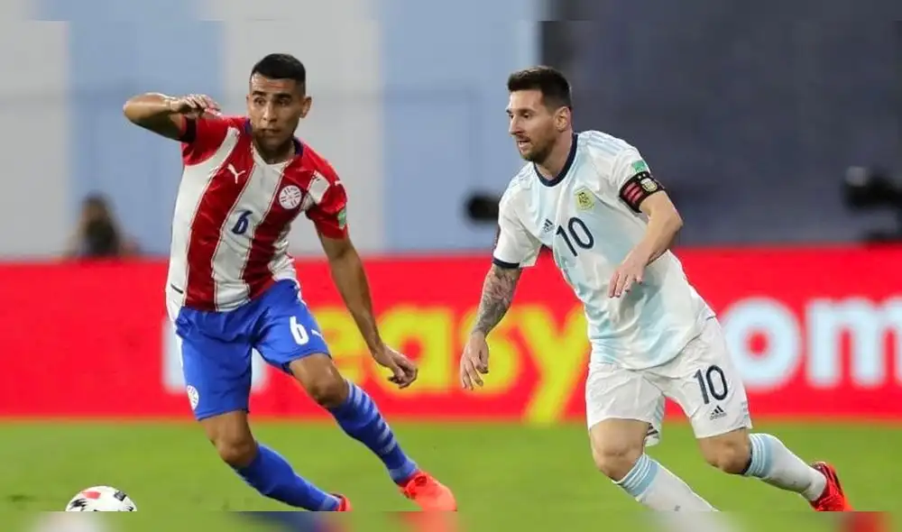 Paraguay vs. Argentina jugarán desde las 8.30 p. m. (hora paraguaya y argentina) y 6.30 p. m. (hora peruana). Foto: EFE