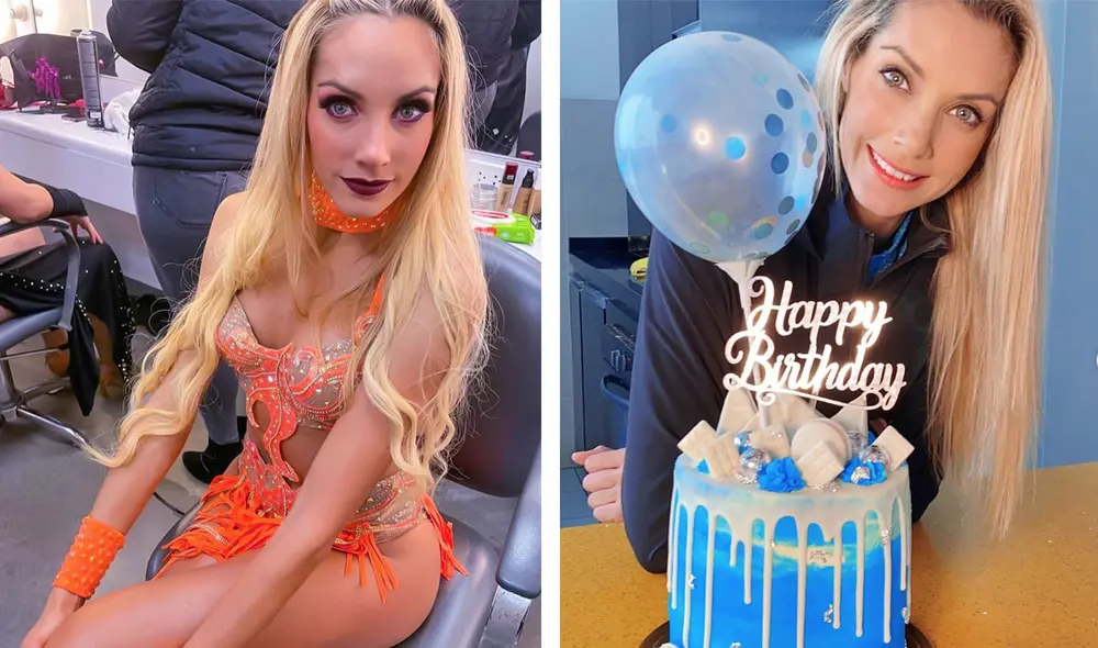 La bailarina Brenda Carvalho no pudo celebrar su onomástico como se debe y eso le provocó una gran nostalgia. Foto: composición/Instagram