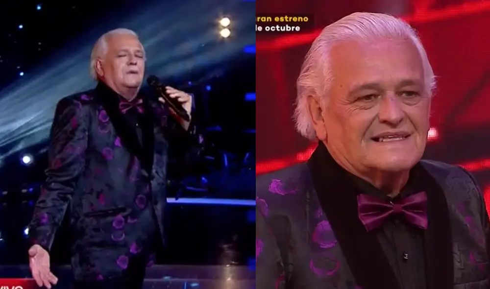 Participante de La voz senior compartió con los televidentes su historia y agradeció a los peruanos por acogerlo. Foto: captura de Latina