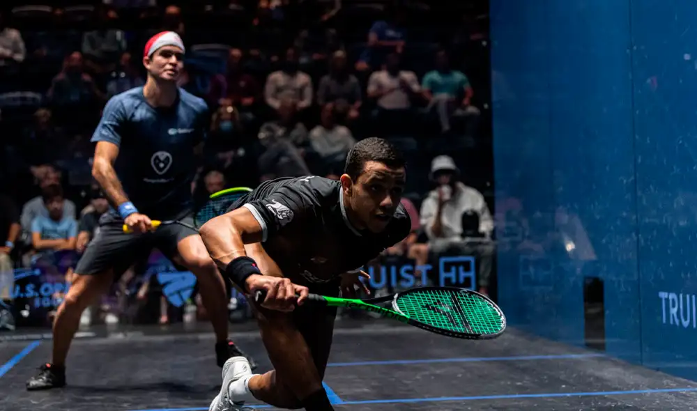 Diego Elías no jugará la final del US Open Squash 2021. Foto: PSA World Tour/Twitter