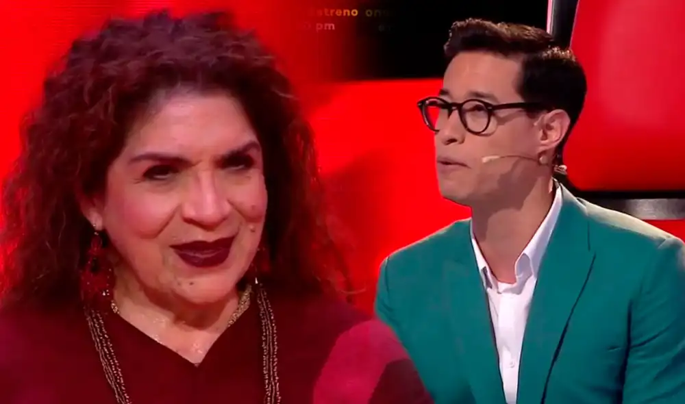 La compositora tuvo su primera presentación en la gala de conciertos en vivo de La voz senior. Foto: captura/Latina