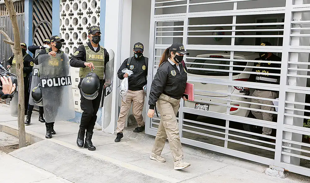 Allanamiento. Fiscalía anticorrupción buscó información. Foto: difusión