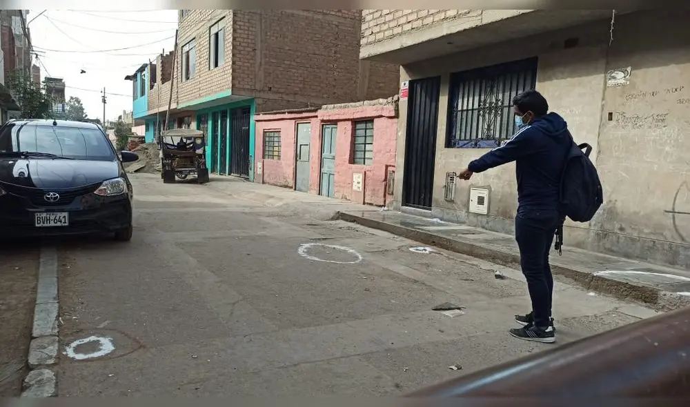 La víctima responde al nombre de Andrés Carrión Medrano. Foto: Gianella Aguirre / URPI-LR La víctima responde al nombre de Andrés Carrión Medrano. Foto: Gianella Aguirre / URPI-LR