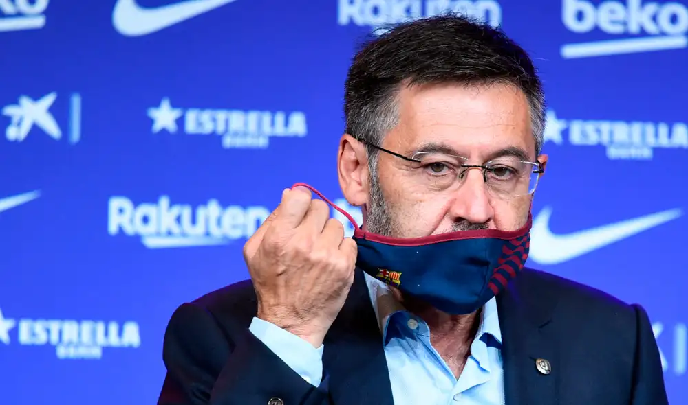 Josep María Bartomeu dimitió de su cargo tras la presión de los socios. Foto: AFP