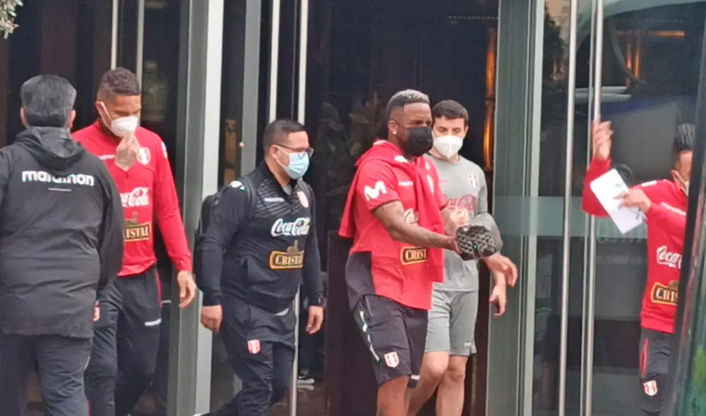 La selección peruana partió rumbo al Nacional. Foto: Jessica Merino / URPI-LR La selección peruana partió rumbo al Nacional. Foto: Jessica Merino / URPI-LR