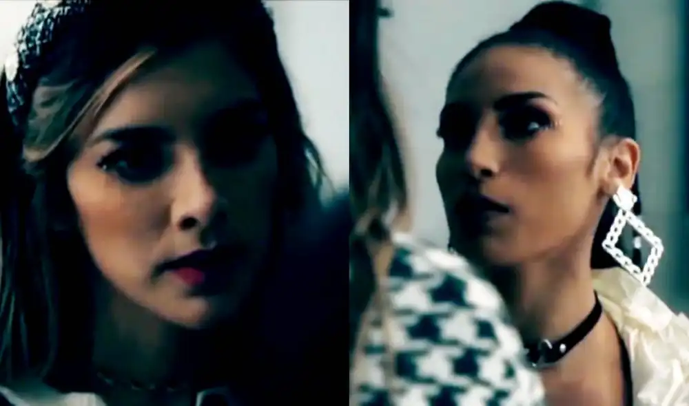 Korina Rivadeneira discute con Allison Pastor en controversial escena de La academia de Esto es guerra. Foto: captura de América TV Korina Rivadeneira discute con Allison Pastor en controversial escena de La academia de Esto es guerra. Foto: captura de América TV