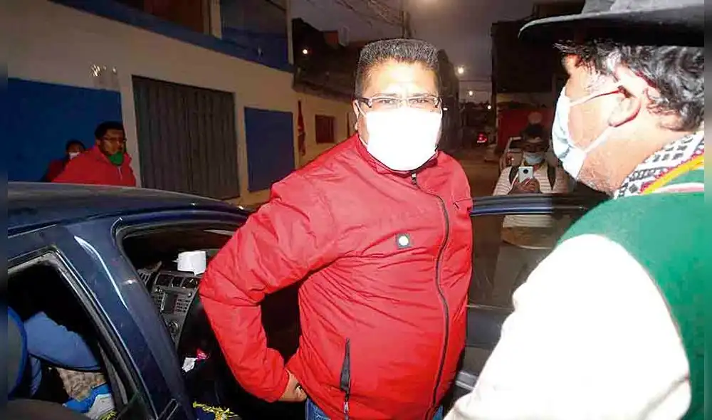 Water Aduviri criticó a autoridad regional de Puno. Foto: Juan Carlos Cisneros/ La República