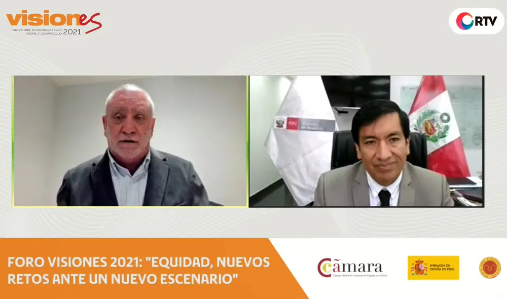 El evento se realizó de manera virtual. Foto: difusión