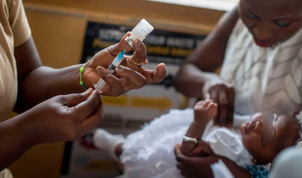 La malaria sigue siendo una de las principales causas de enfermedad y muerte infantil en el África subsahariana. Foto: AFP