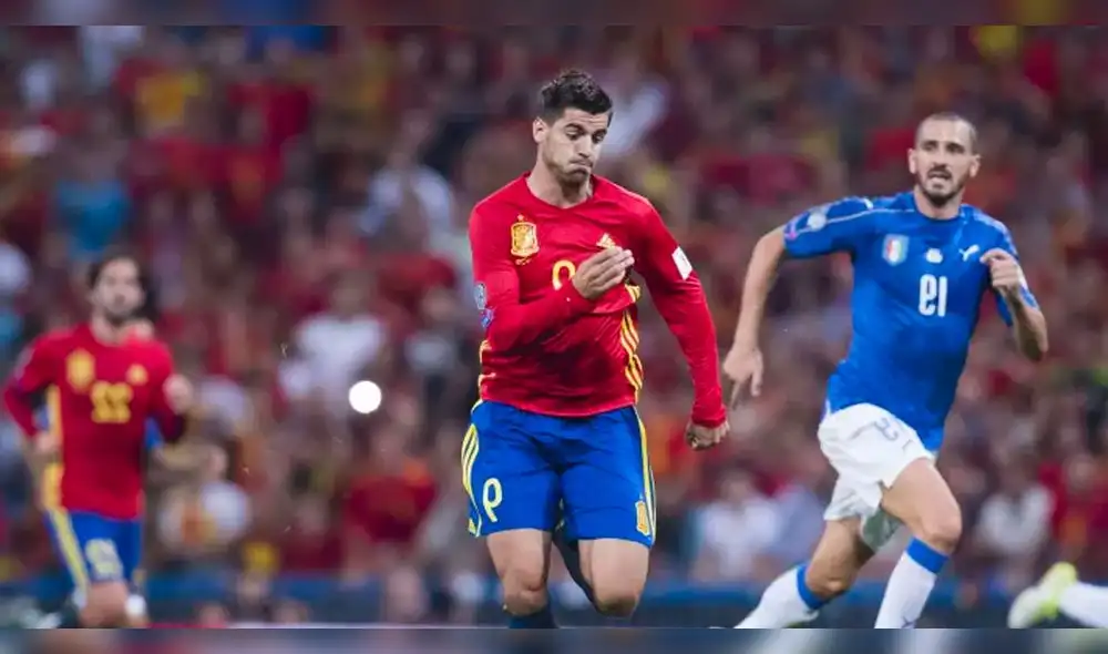 España vs. Italia juegan desde la 1.45 p. m. (hora peruana). Foto: EFE España vs. Italia juegan desde la 1.45 p. m. (hora peruana). Foto: EFE