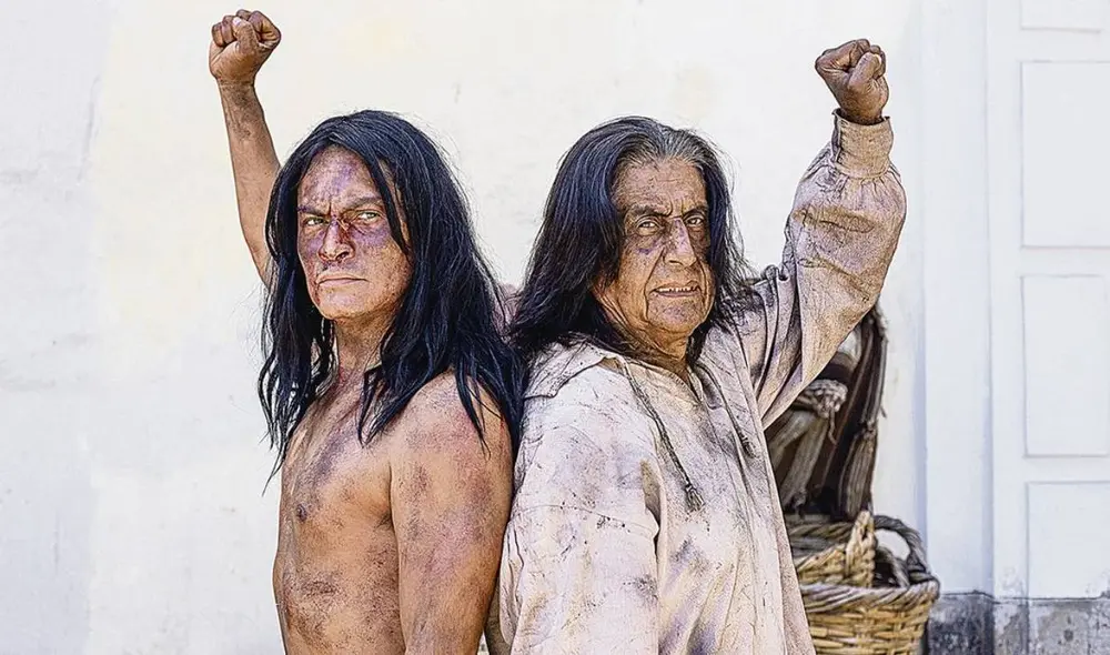 Reynaldo Arenas interpreta al tío de Túpac Amaru II en Los otros libertadores. Foto: Latina Reynaldo Arenas interpreta al tío de Túpac Amaru II en Los otros libertadores. Foto: Latina