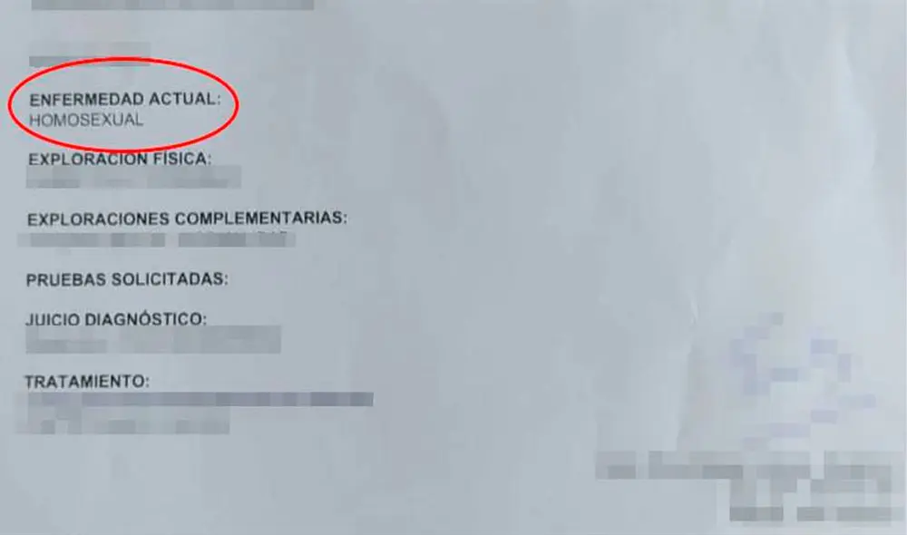 El informe ginecológico sorprendió a la joven y ha sido reprobado por la comunidad sexo diversa en España. Foto: Galactyco El informe ginecológico sorprendió a la joven y ha sido reprobado por la comunidad sexo diversa en España. Foto: Galactyco