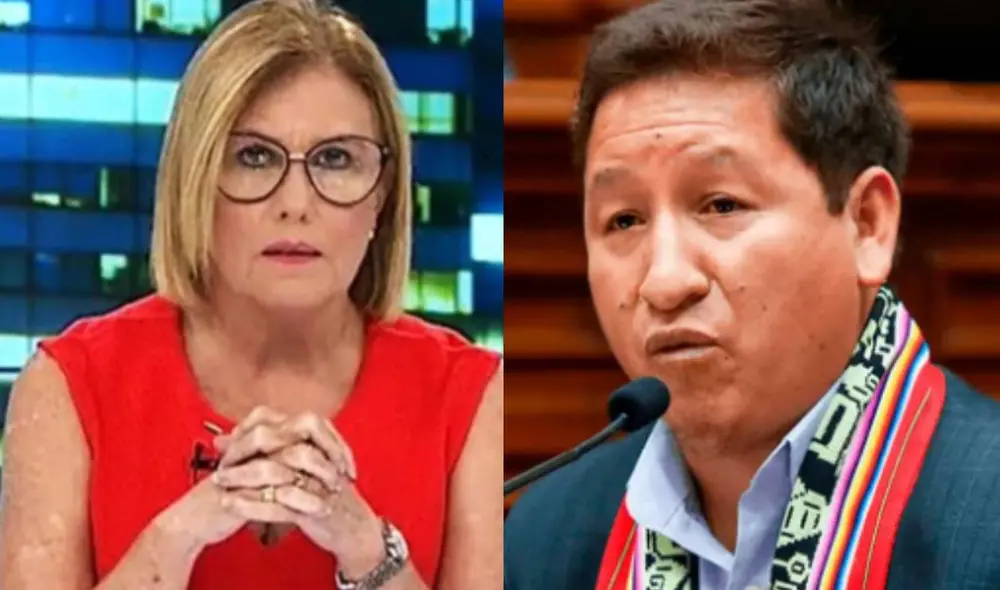 Mónica Delta se pronuncia tras renuncia de Guido Bellido. Foto: composición GLR Mónica Delta se pronuncia tras renuncia de Guido Bellido. Foto: composición GLR