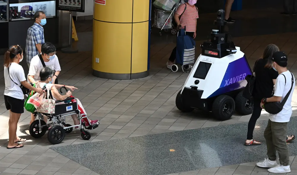 Singapur completa, de esta forma, un sistema de vigilancia totalmente estructurado. Foto: AFP