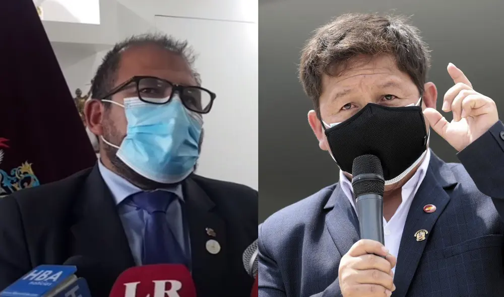 Alcalde Omar Candia señaló que conversó con Guido Bellido este miércoles acerca de la reunión del 13 de octubre. Foto: composición/La República