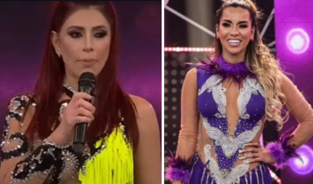 Milena Zárate lamenta actitud de Gabriela Herrera en Reinas del show. Foto: capturas de América TV