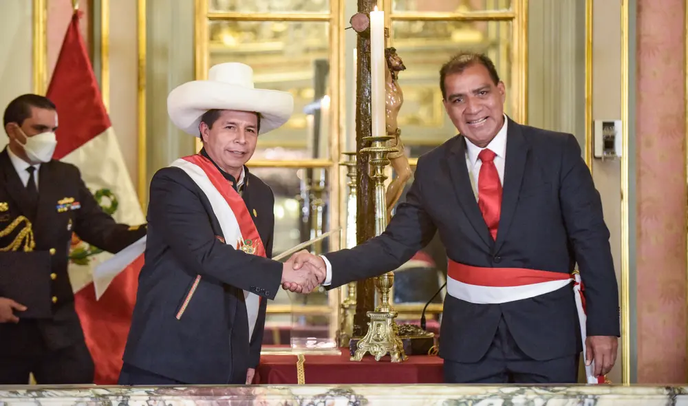 Luis Roberto Barranzuela Vite es un abogado especializado en investigación del crimen organizado. Foto: Presidencia