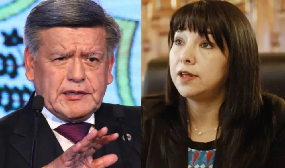 César Acuña se pronunció tras la designación de Mirtha Vásquez como nueva presidenta del Consejo de Ministros. Foto: composición/La República