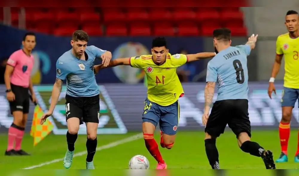 El Uruguay vs. Colombia arrancará a las 6.00 p. m. (hora peruana y colombiana). Foto: EFE