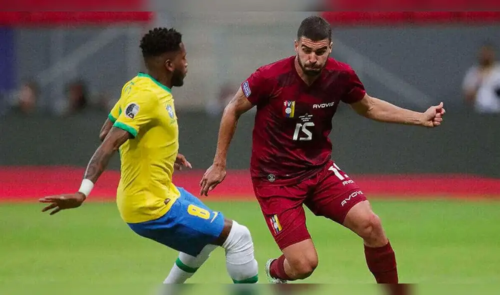 Venezuela vs. Brasil arrancará a las 6.30 p. m. en horario peruano. Foto: EFE