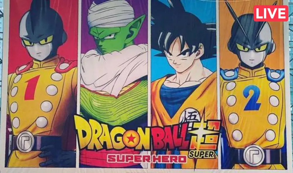 Dragon Ball Super: Super Hero revela nueva información de su film. Foto: New York Comic Con Dragon Ball Super: Super Hero revela nueva información de su film. Foto: New York Comic Con