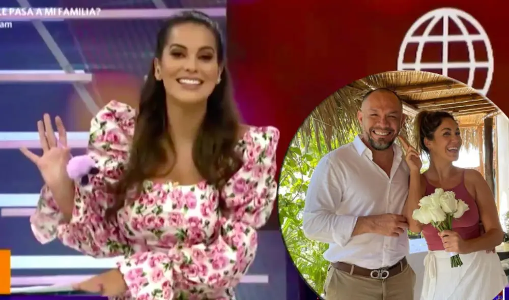 “Se le ve emocionadísima, estaba hermosa", dijo Valeria Piazza al ver las imágenes de Tilsa Lozano y Jackson Mora. Foto: composición América TV / Instagram “Se le ve emocionadísima, estaba hermosa", dijo Valeria Piazza al ver las imágenes de Tilsa Lozano y Jackson Mora. Foto: composición América TV / Instagram