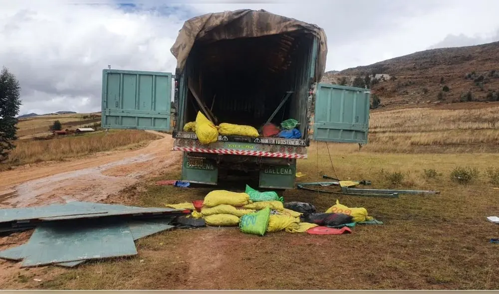 Delincuentes aprovechan la poca vigilancia de la carretera para cometer sus robos. Foto: Prensa Huamachuco Delincuentes aprovechan la poca vigilancia de la carretera para cometer sus robos. Foto: Prensa Huamachuco