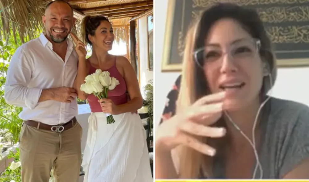 Tilsa Lozano se comprometió con Jackson Mora este último miércoles. Foto: Instagram/América TV Tilsa Lozano se comprometió con Jackson Mora este último miércoles. Foto: Instagram/América TV