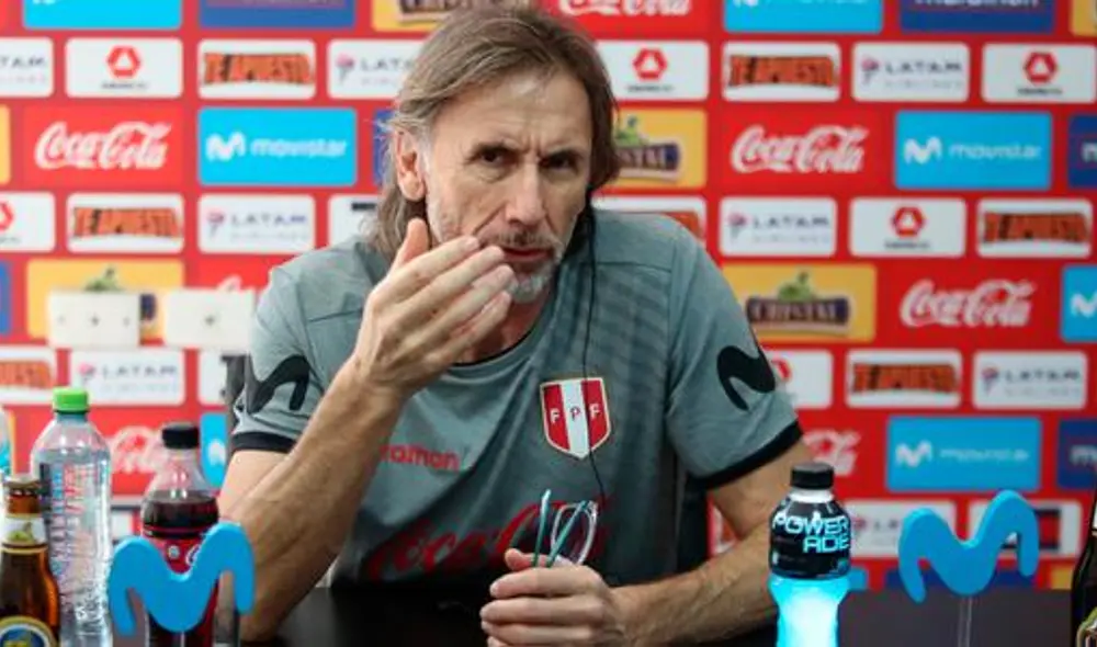 Ricardo Gareca sostiene que el partido contra Chile es una final. Foto: La República.
